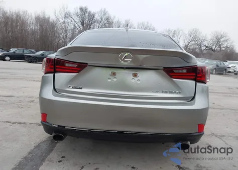 2016 Lexus Is 300 from USA, damaged, VIN JTHCM1D20G5013975